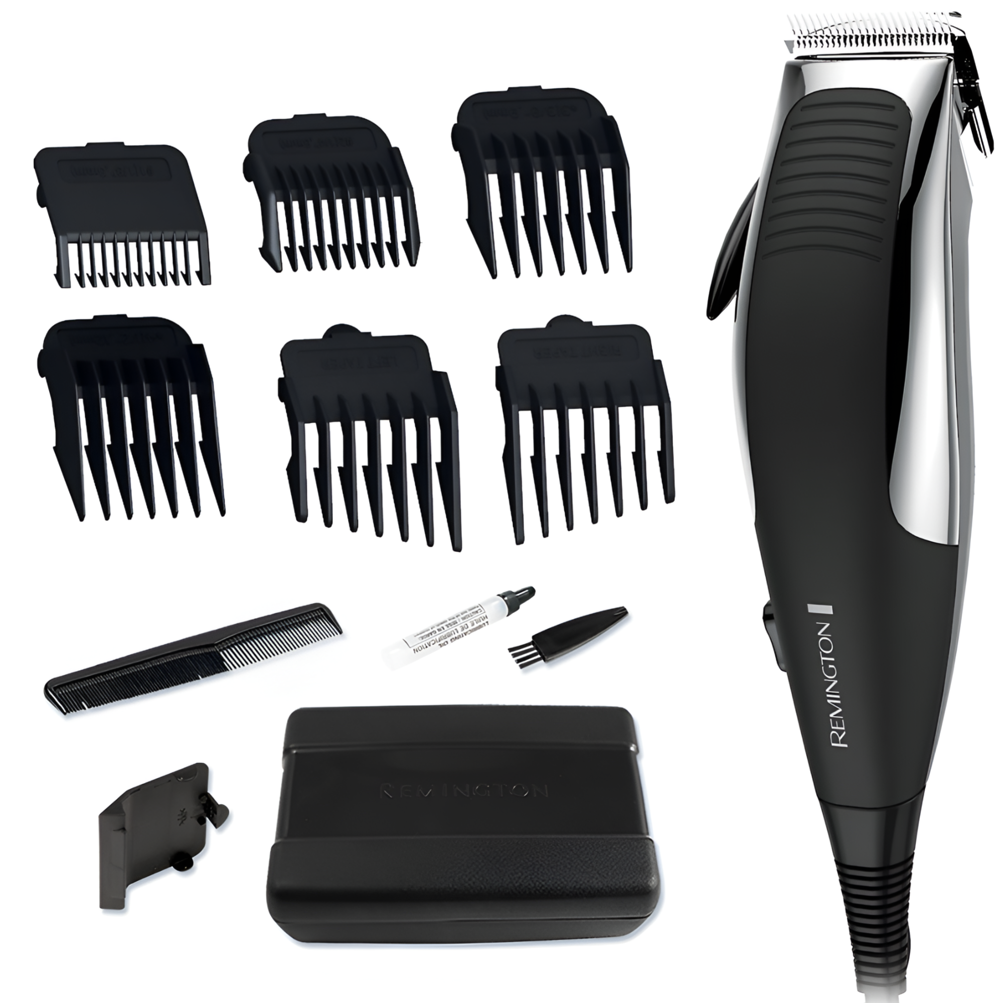 Cortadora De Cabello Remington HC1080 KIT (12 Piezas)