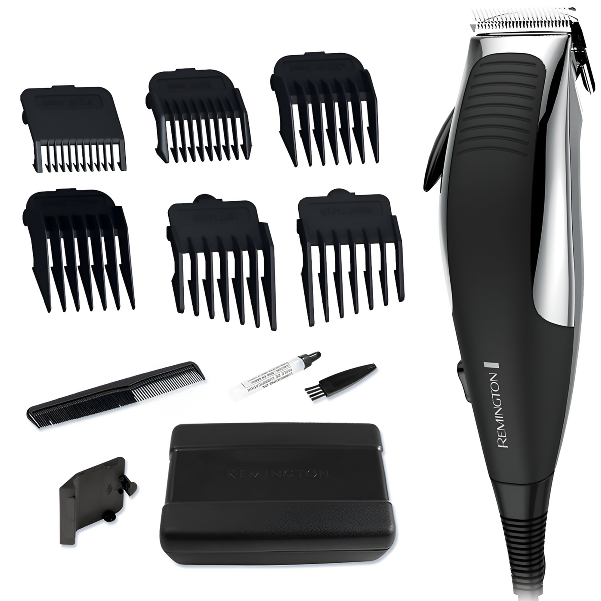 Cortadora De Cabello Remington HC1080 KIT (12 Piezas)