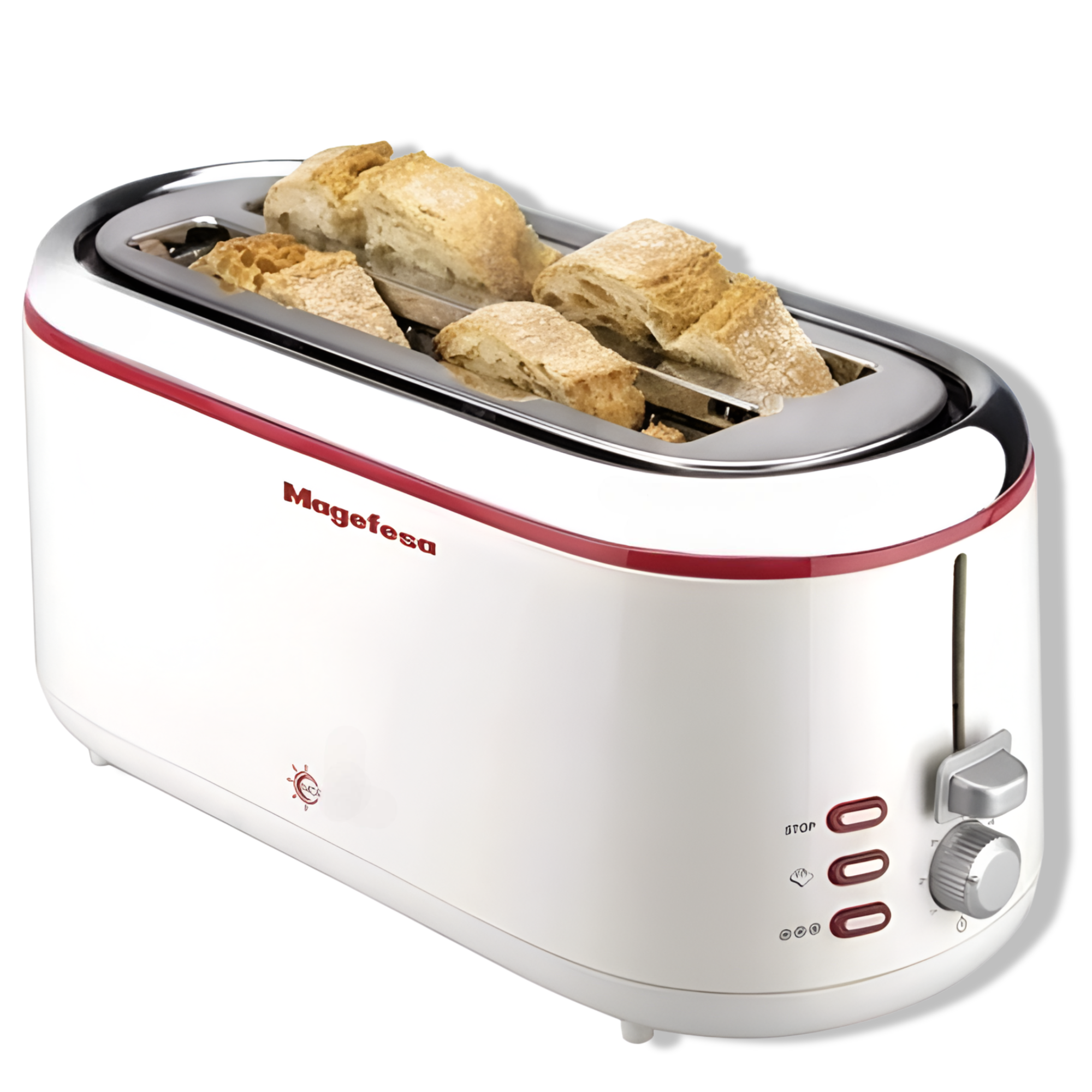 Tostador De Pan Ultra Ancho para Marraqueta Magefesa Mgf3355