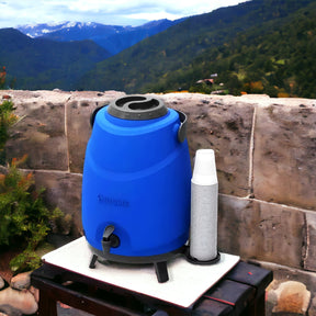 Maxi Termo 12 Litros Soprano Azul para Agua Fria y Caliente