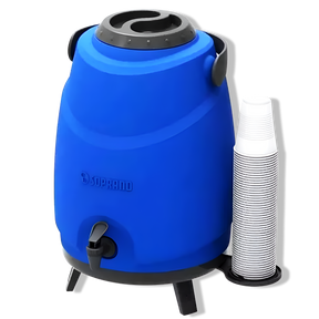 Maxi Termo 12 Litros Soprano Azul para Agua Fria y Caliente