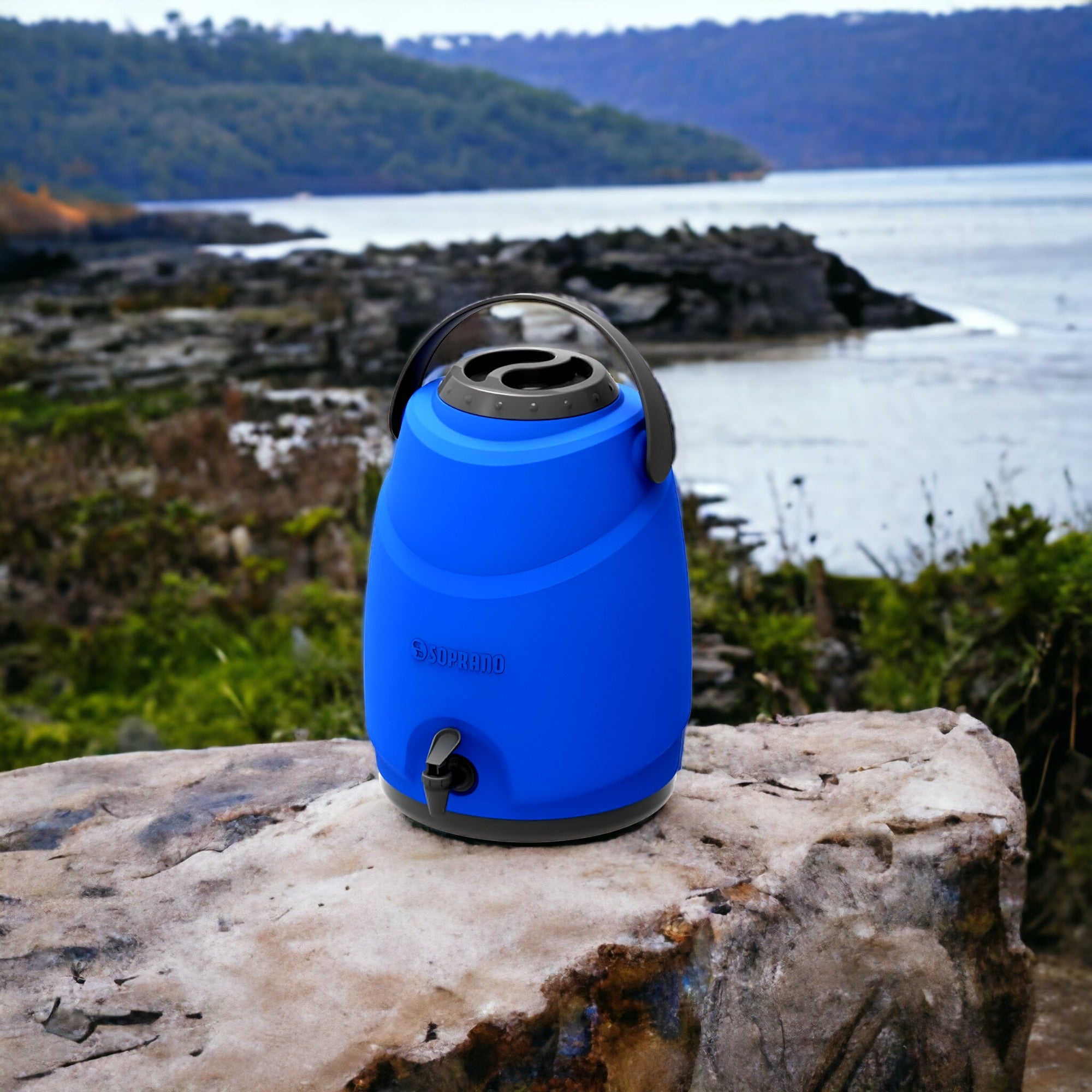 Maxi Termo 9LT Soprano Blue Alta Eficiencia Water Cold & Hot