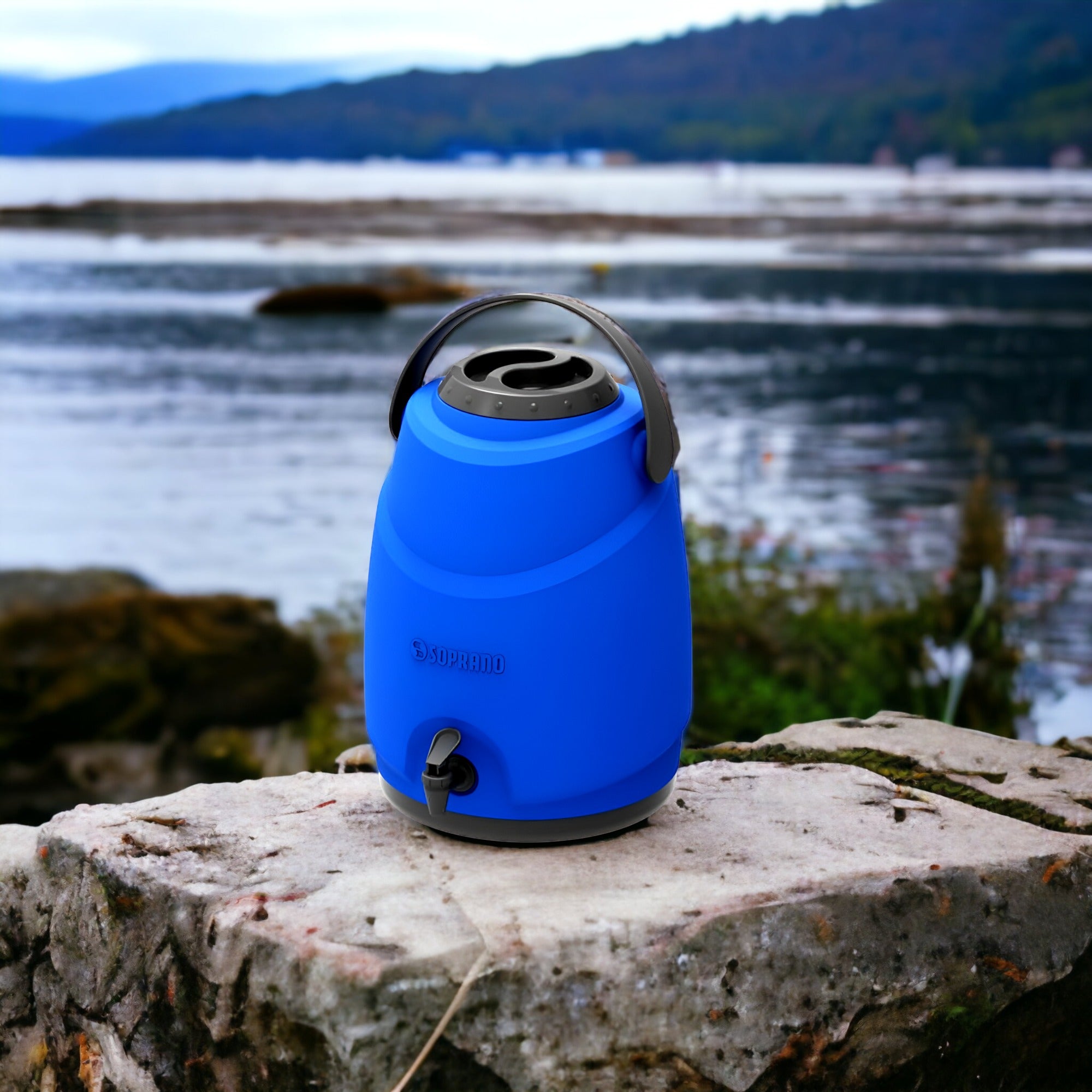 Maxi Termo 9LT Soprano Blue Alta Eficiencia Water Cold & Hot