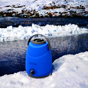 Maxi Termo 12 Litros Soprano Azul para Agua Fria y Caliente