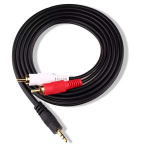 Cable De Audio (2X1) Jack 3.5mm a RCA 3 MT Ulink Deluxe Line