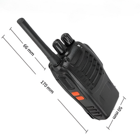 KIT de 2 Radio Transmisores Philco Walkie Talkie 16KM MD-216