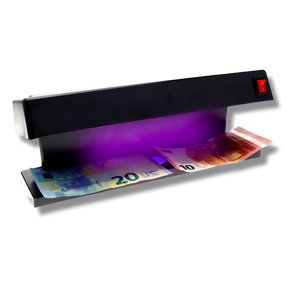 Detector De Billetes Falsos Deluxe Doble Luz Ultra Violeta