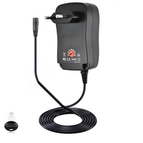 Transformador 12V Regulables 1.2A / 15W + 6 Plug Universales
