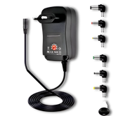 Transformador 15V Regulables 3A / 45W + 8 Plug Universales
