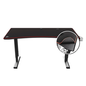 Escritorio Gamer Trust Magnicus GXT 1190 XXL + Wireless Qi