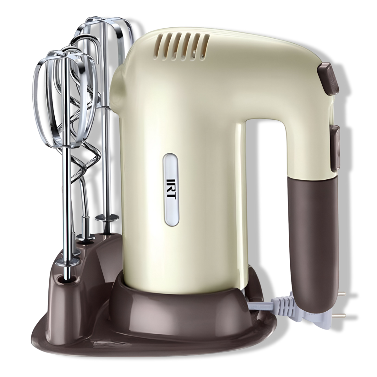 Batidora de Mano con Pedestal IRT Retro de 5 Velocidades Mixre01 - Blanco / Tamaño Único