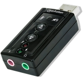 Tarjeta De Sonido Usb Con Audio 7.1 Hd Manhattan 152341
