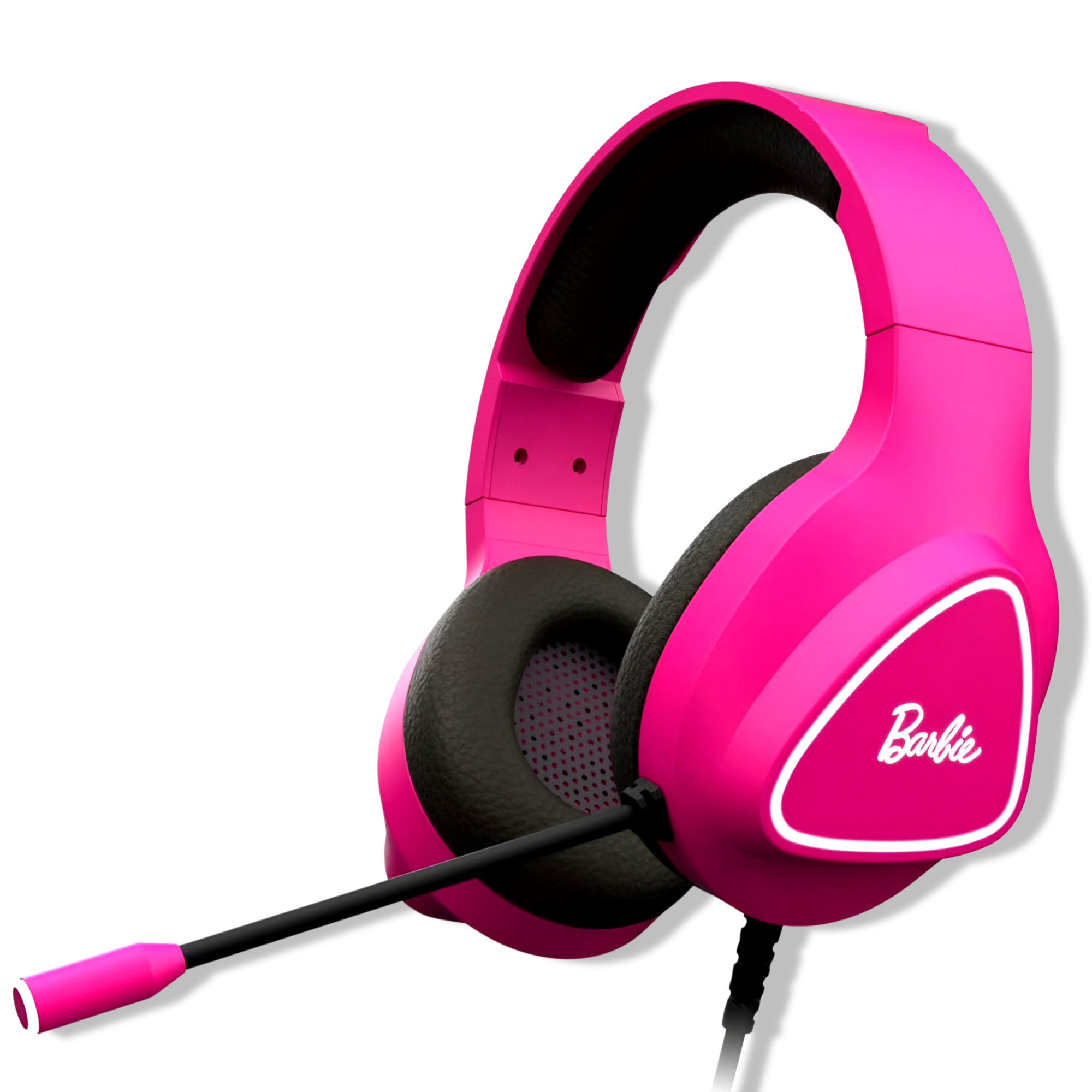 Audífonos Gamer de Barbie Rosados KROM KHALI Multiplataforma