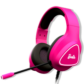 Audífonos Gamer de Barbie Rosados KROM KHALI Multiplataforma