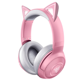 Audifonos Razer Rosado Kraken Bluetooth Kitty Gamer Edition