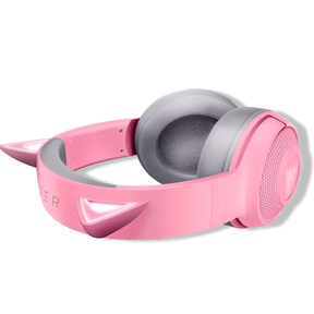 Audifonos Razer Rosado Kraken Bluetooth Kitty Gamer Edition