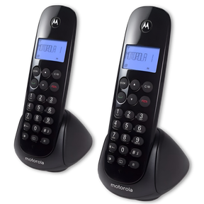 Pack de 2 Teléfonos Inalámbricos Motorola M700-2 Dual HD
