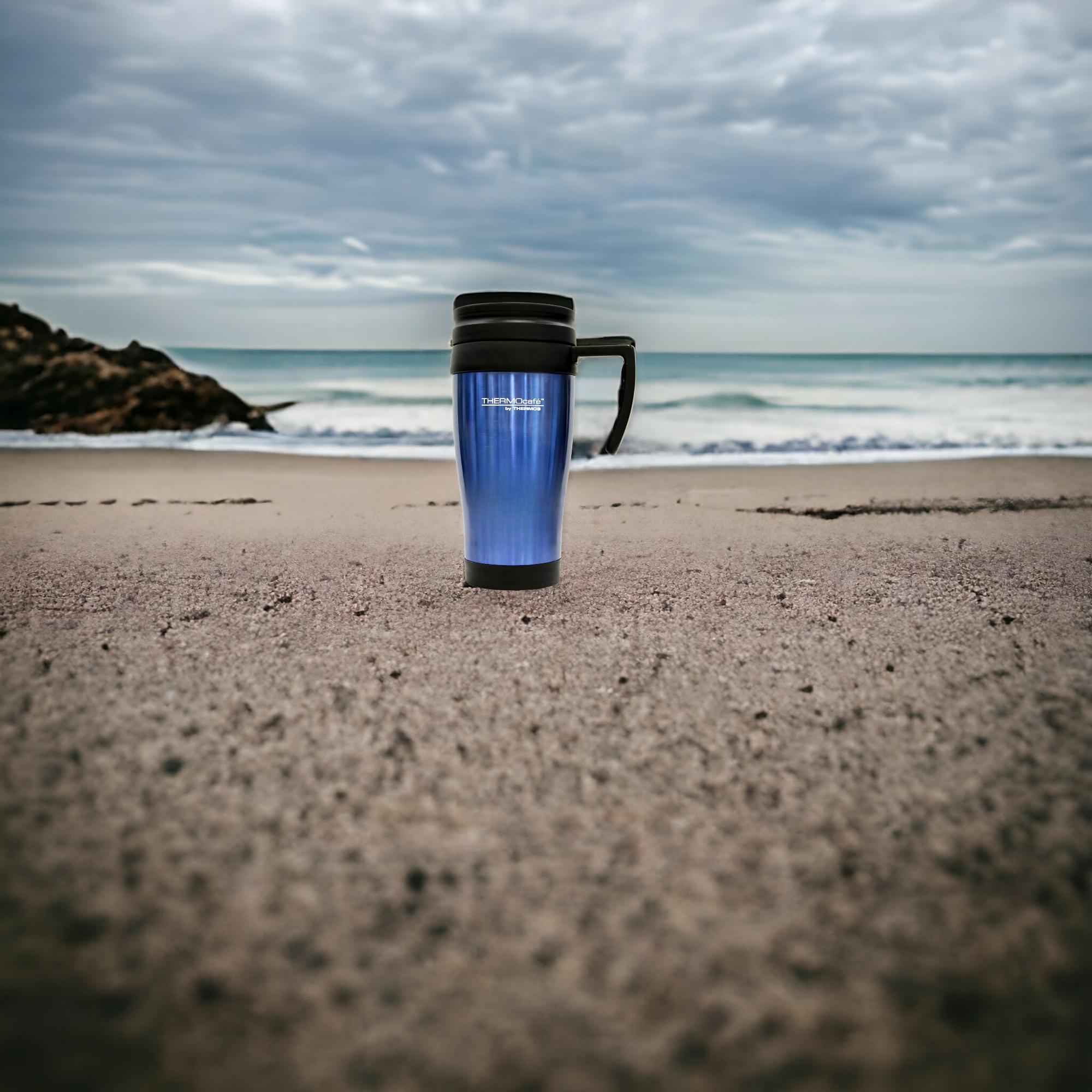 Vaso Térmico de Acero Inoxidable MUG 420 ML Thermos - Azul
