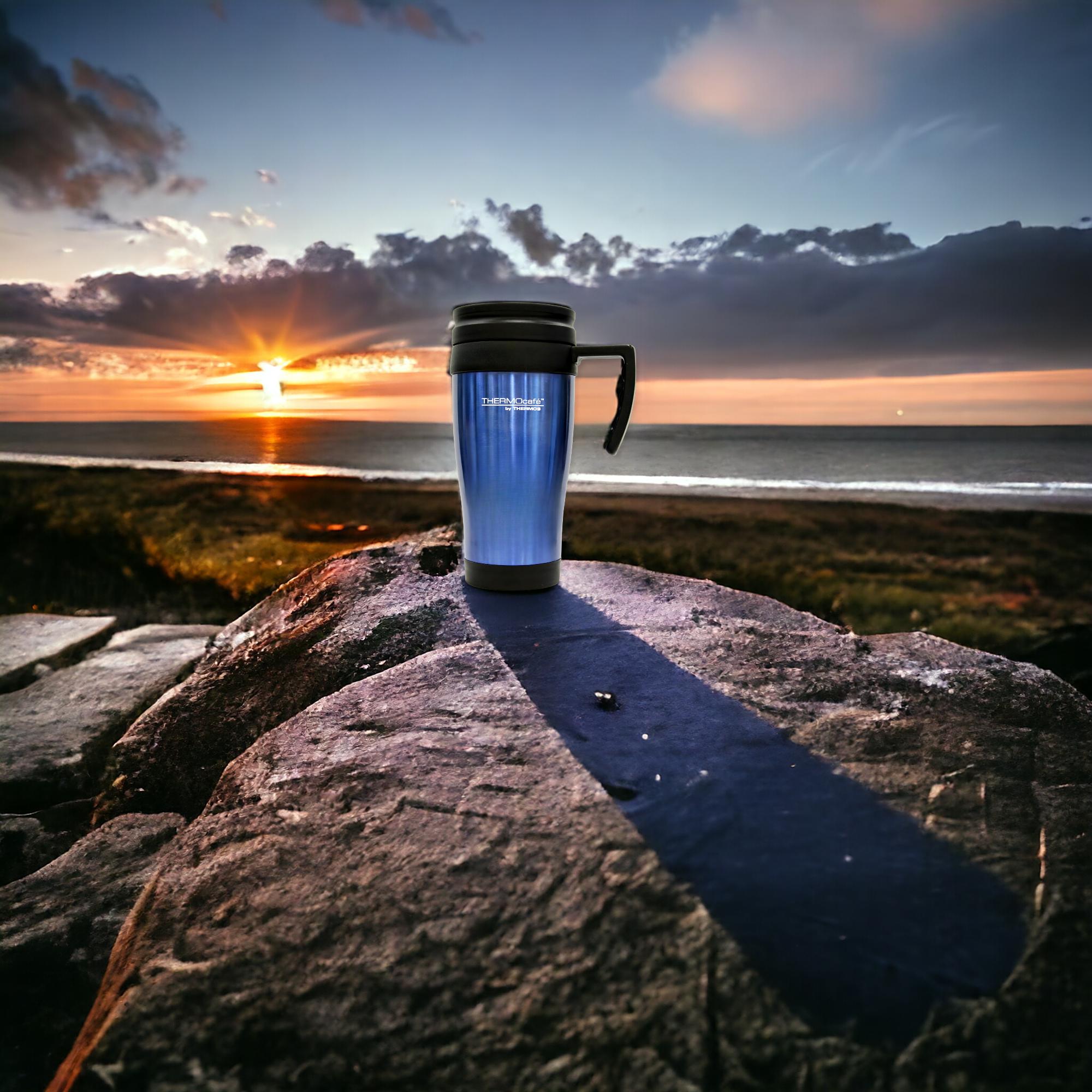 Vaso Térmico de Acero Inoxidable MUG 420 ML Thermos - Azul