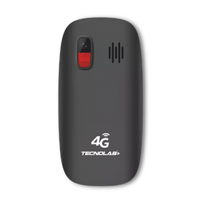 Teléfono Senior Adulto Mayor + Función S. O. S 4G Black 486B