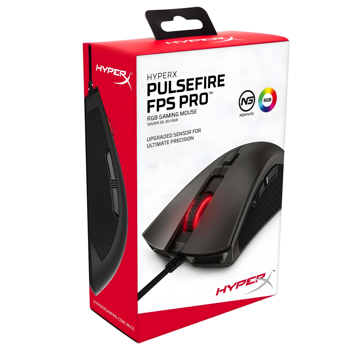 Mouse Gamer Profesional Hyperx Pulsefire FPS PRO MC003B RGB