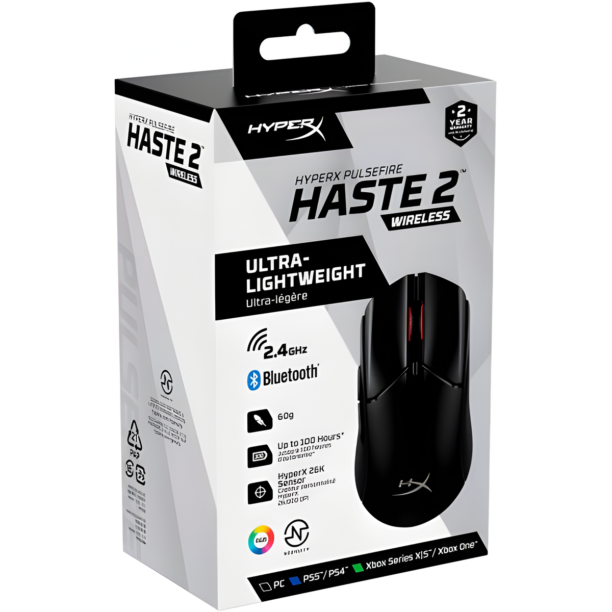 Mouse HyperX Pulsefire Haste 2 Ultra-Lightweight Wireless