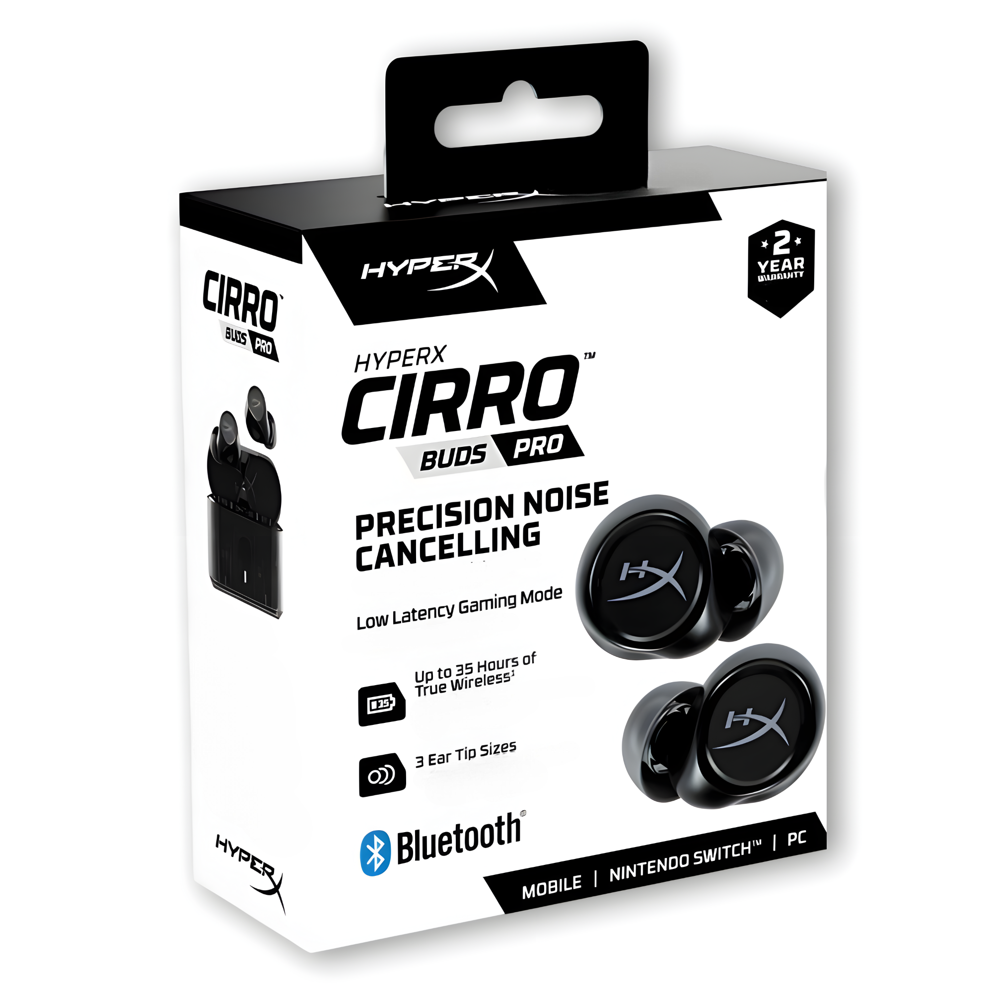 Audifonos HyperX In Ear Cirro Buds Pro TWS Black Edition