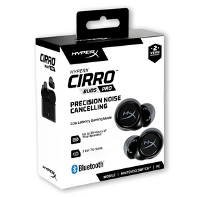 Audifonos HyperX In Ear Cirro Buds Pro TWS Black Edition