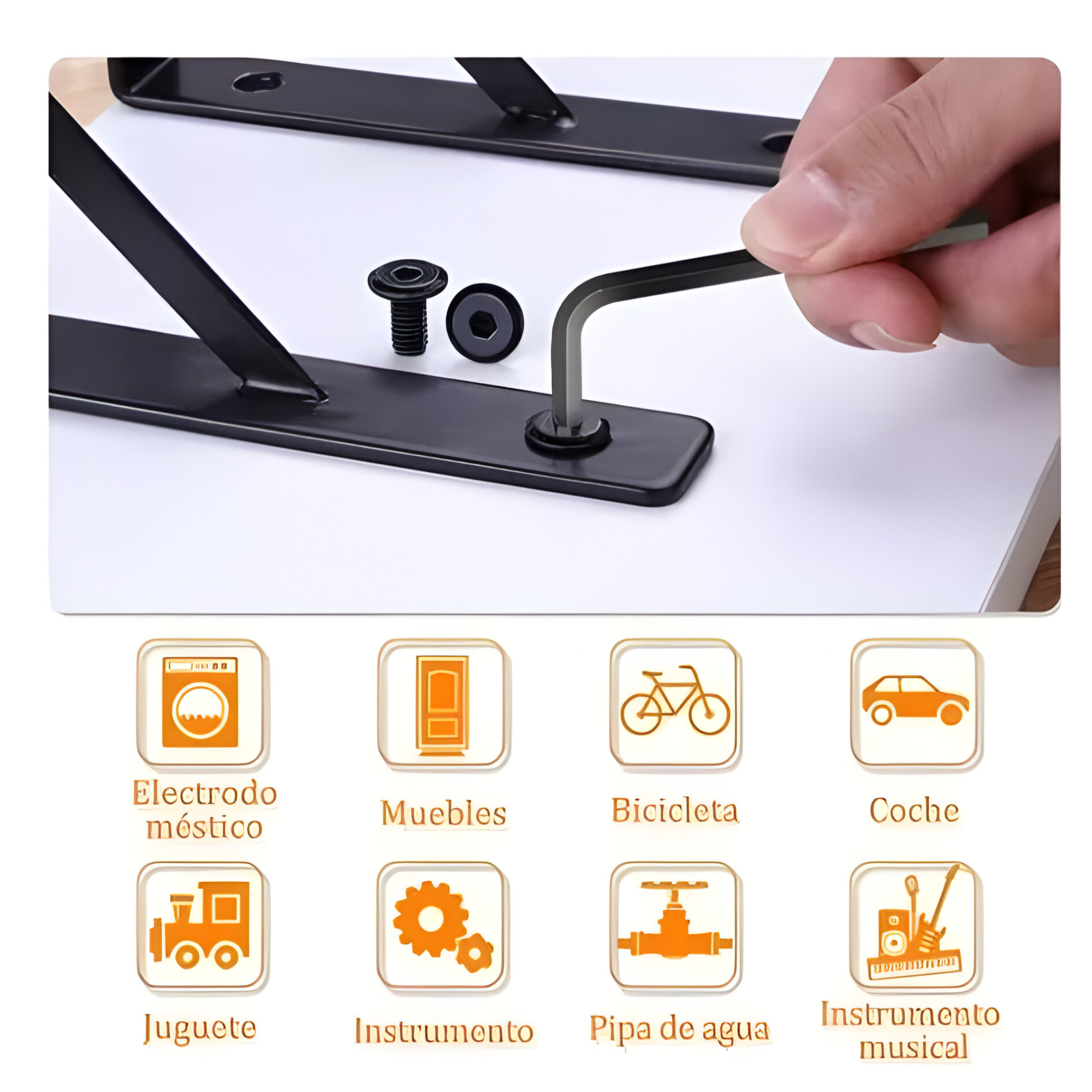 Juego 9 Llaves Allen de 1.5mm A 10 mm Profesional DBG1376