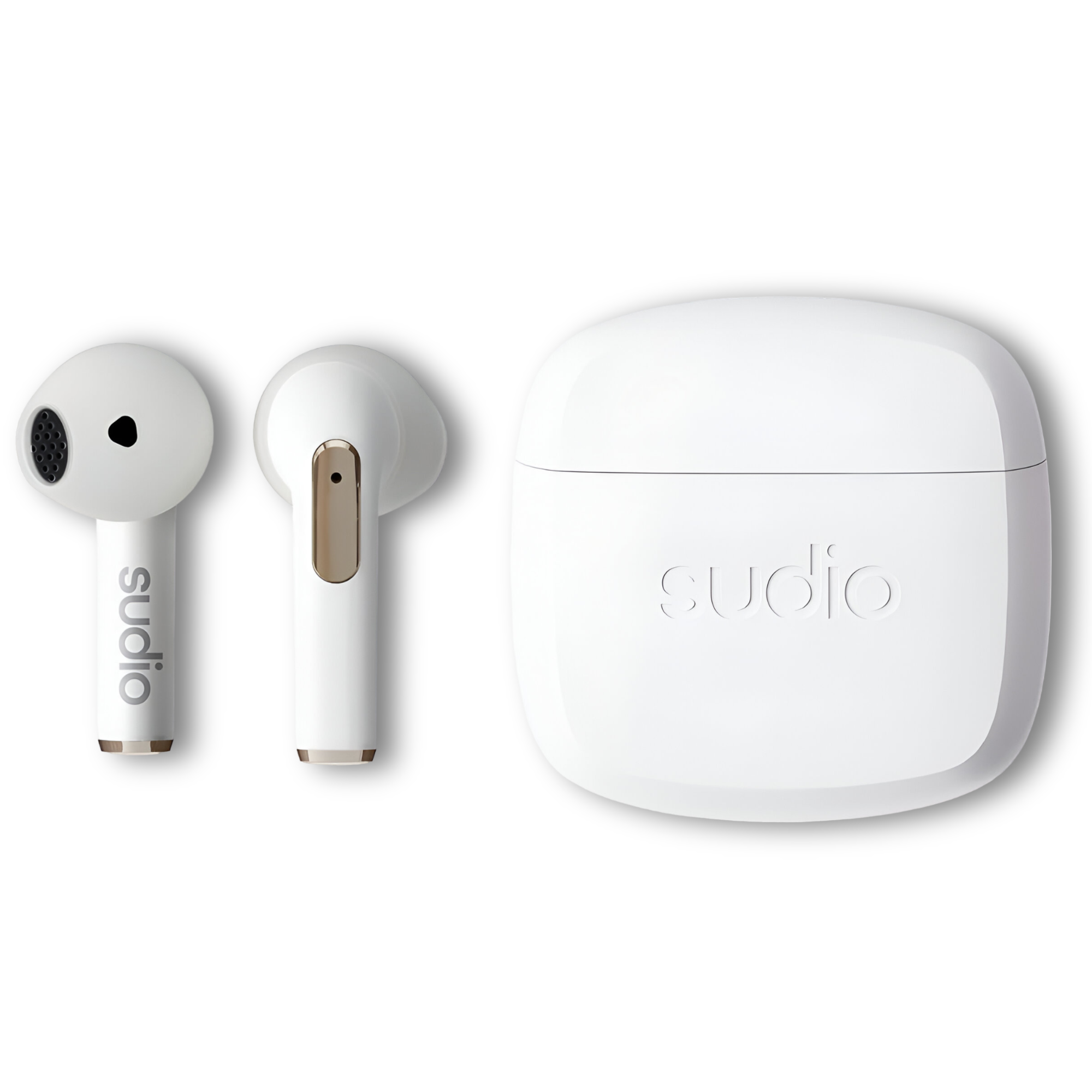 Audifonos Sudio Earphones N2 TWS White Premium Edition IPX