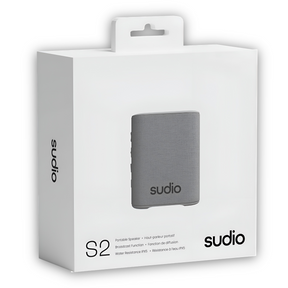 Parlante Sudio Premium S2 TWS Bluetooth Grey Edition 7H