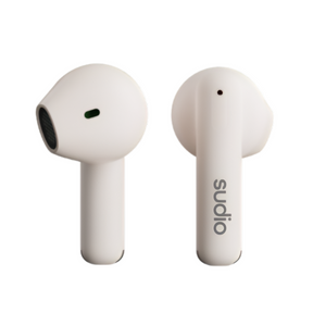 Audífonos Sudio Premium Line Earphones A1 TWS MIDNIGHT WHITE