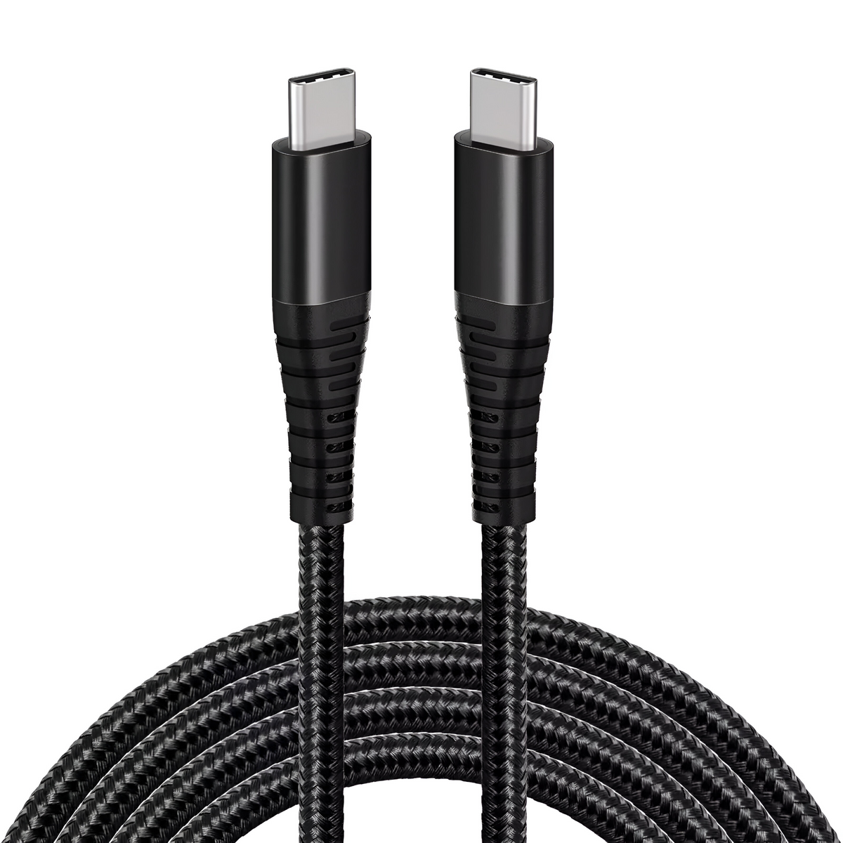 Cable de Datos USB-C a USB-C 2.5 MT PREMIUM PD 60W - Negro / Tamaño Único