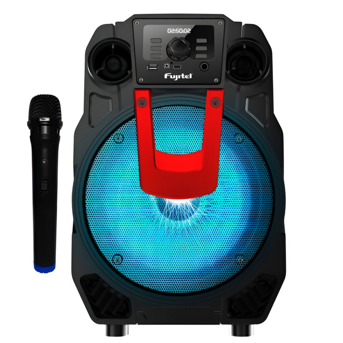 Parlante Karaoke con Micrófono inalámbrico BT8L Recargable