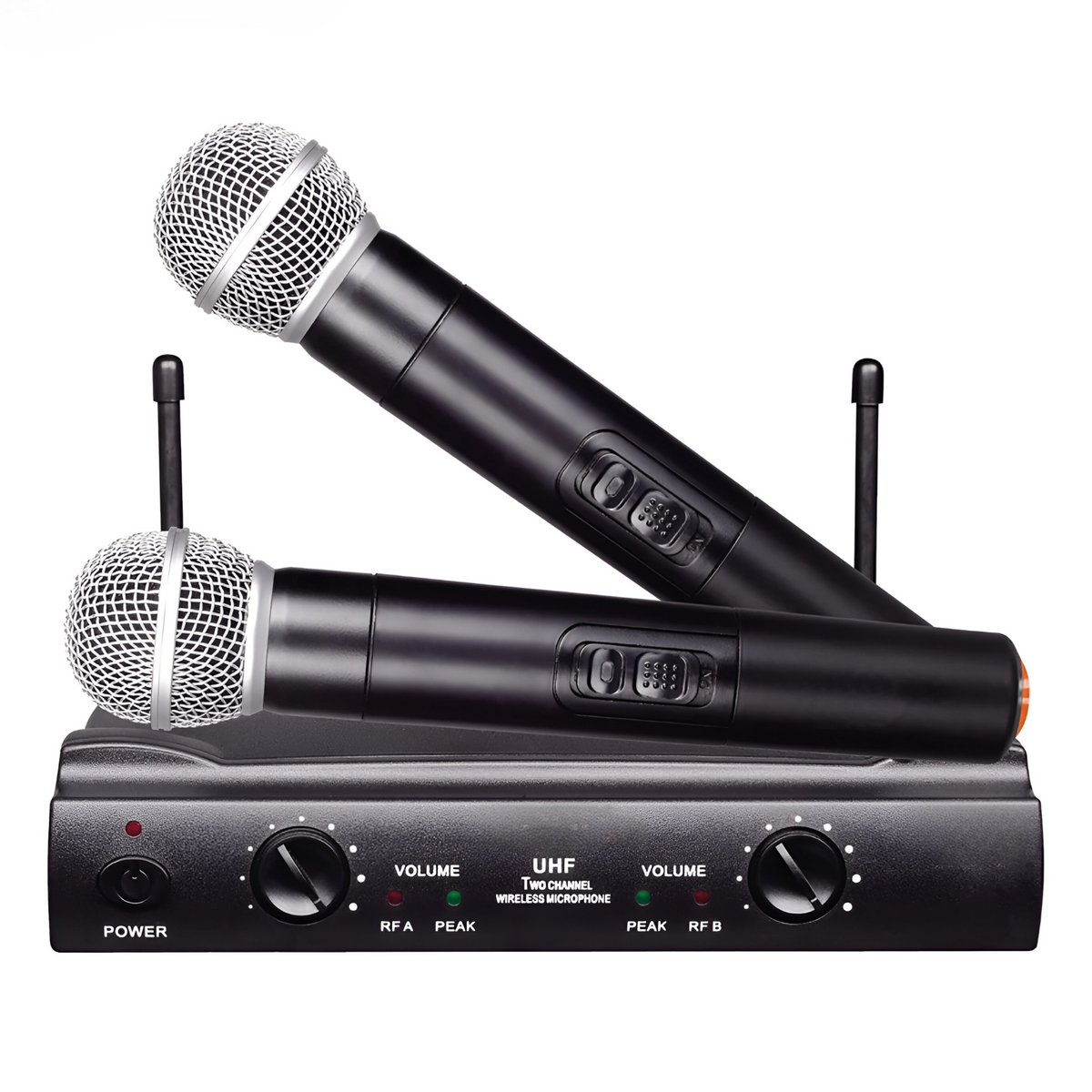 Kit de Micrófonos Inalámbricos UHF Profesionales WU-828 HD