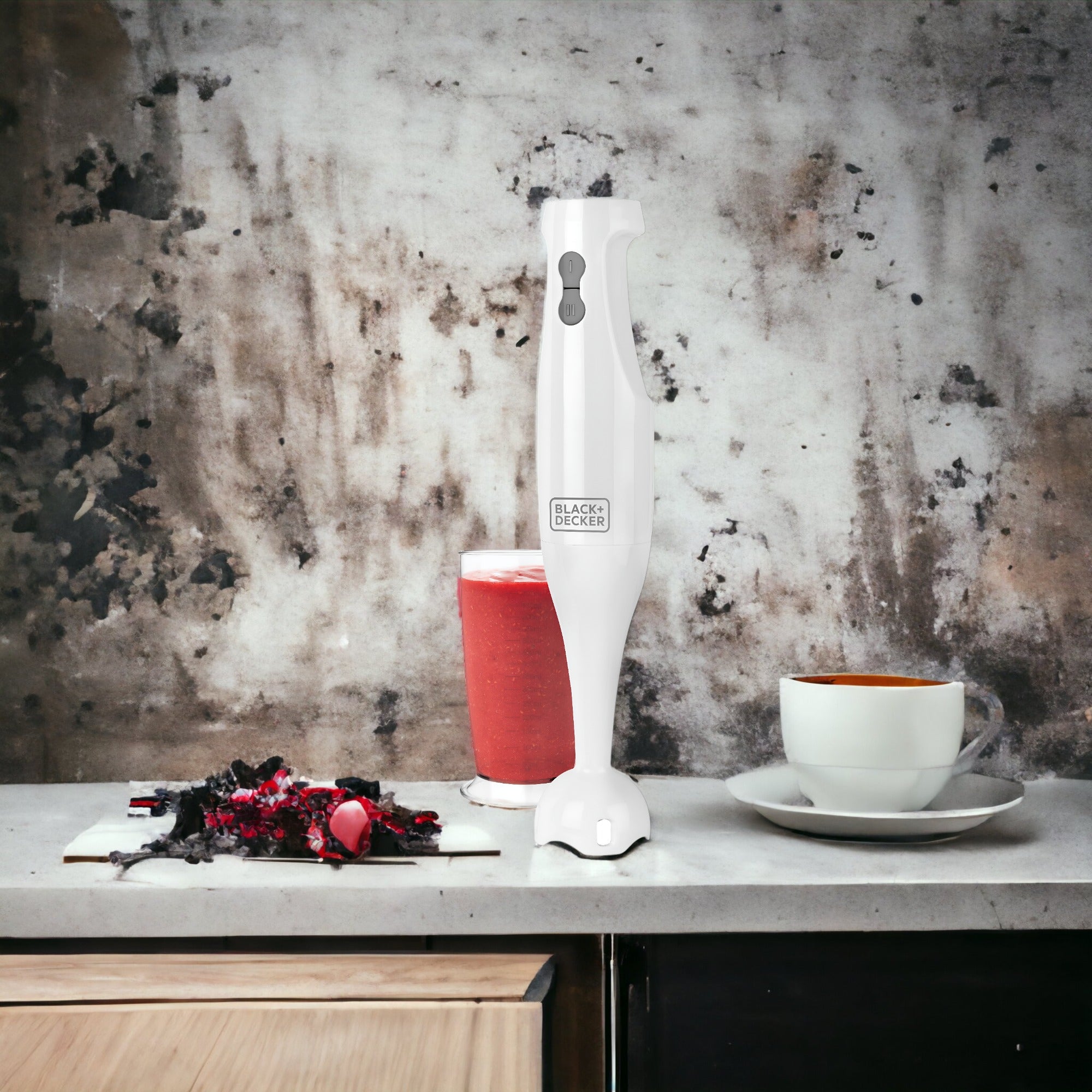 Batidora De Inmersión Multifuncional Black + Decker HB-2400W