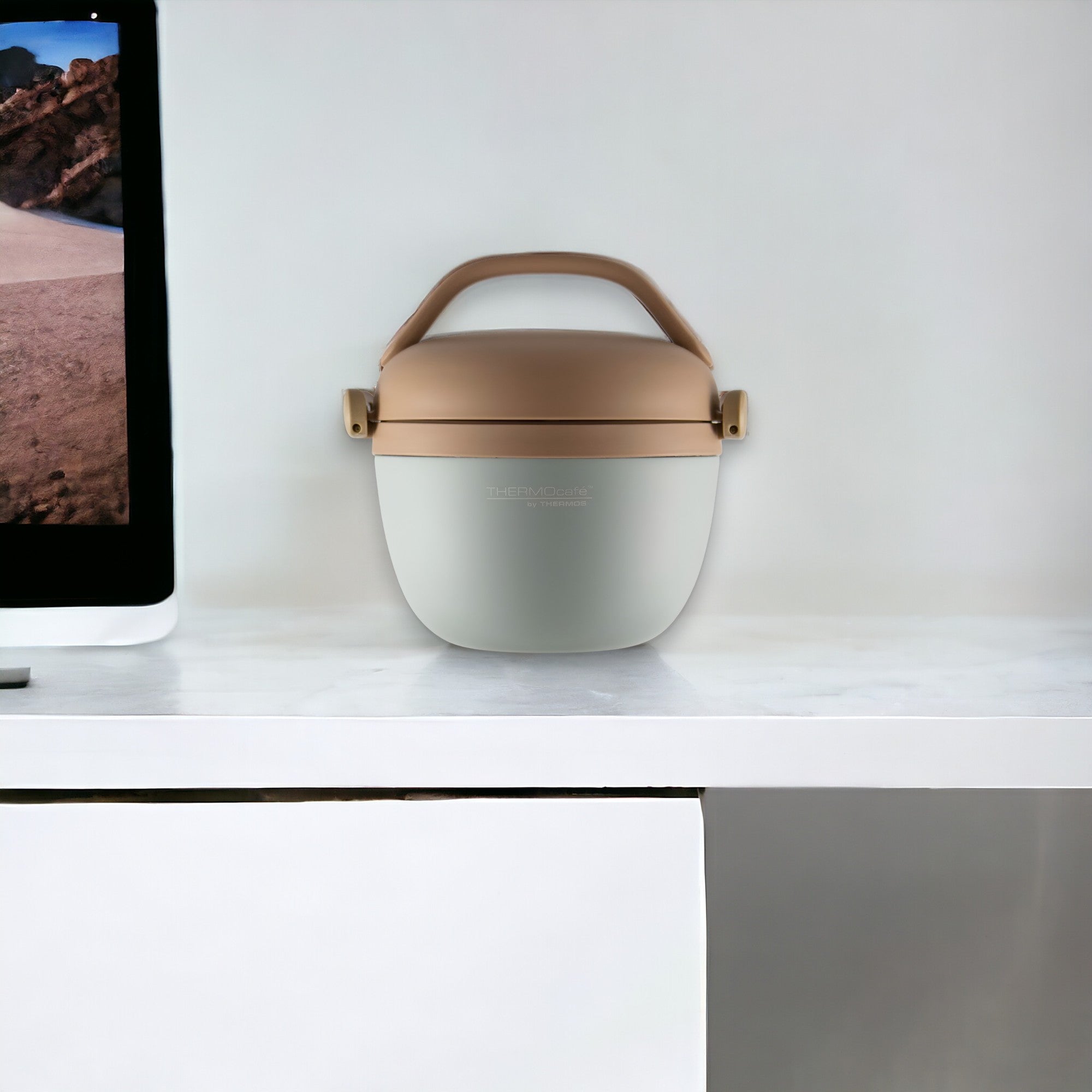 Termo de Comida de Acero Inoxidable 600ML CRB-600 Celeste