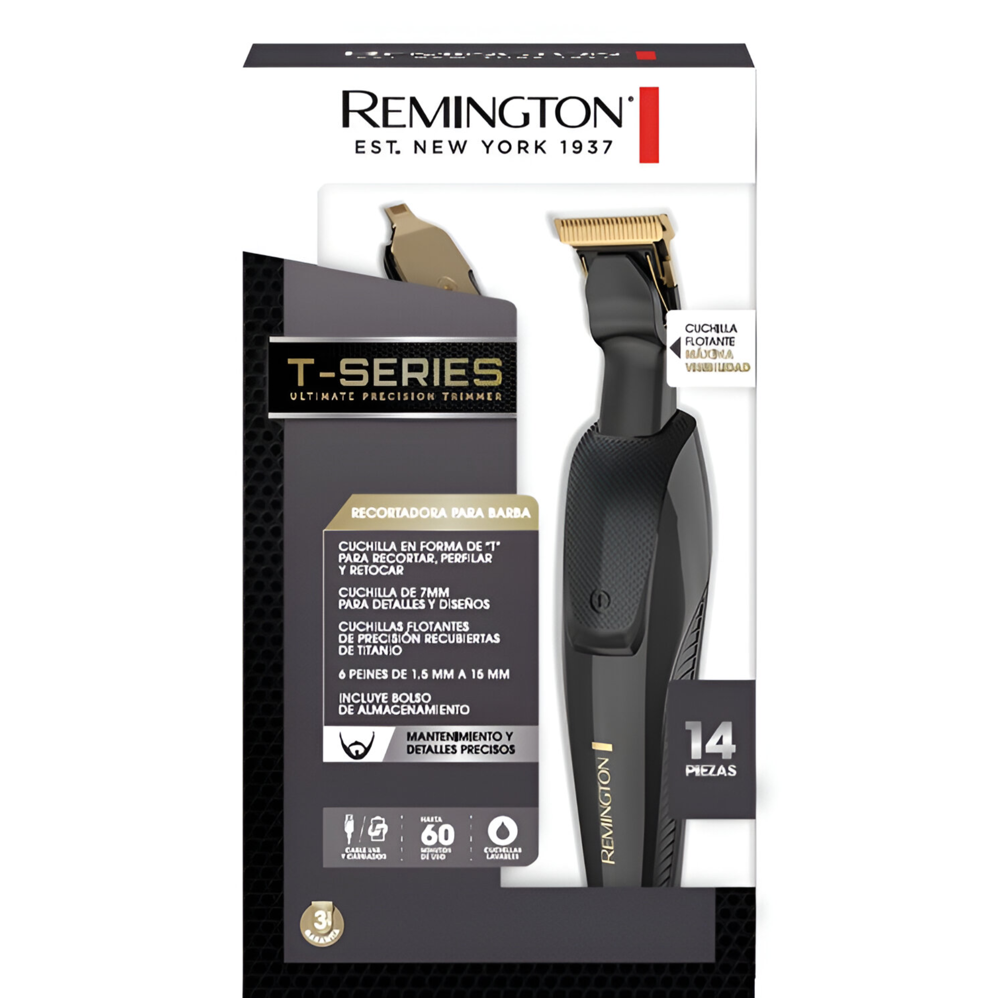 Recortadora de Barba de Alta Precisión Remington MB20A