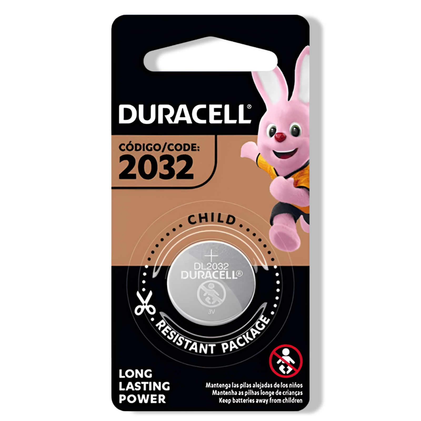 Pila Duracell Especial 2032 Lithium Battery 3V Long Life