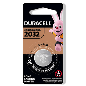 Pila Duracell Especial 2032 Lithium Battery 3V Long Life