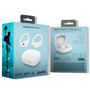 Audifonos Deportivos BT Energy Sistem Sport 4 TWS SNOW IP65
