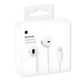 Audífonos Apple EarPods Lightning 1.2M Original MMTN2AM