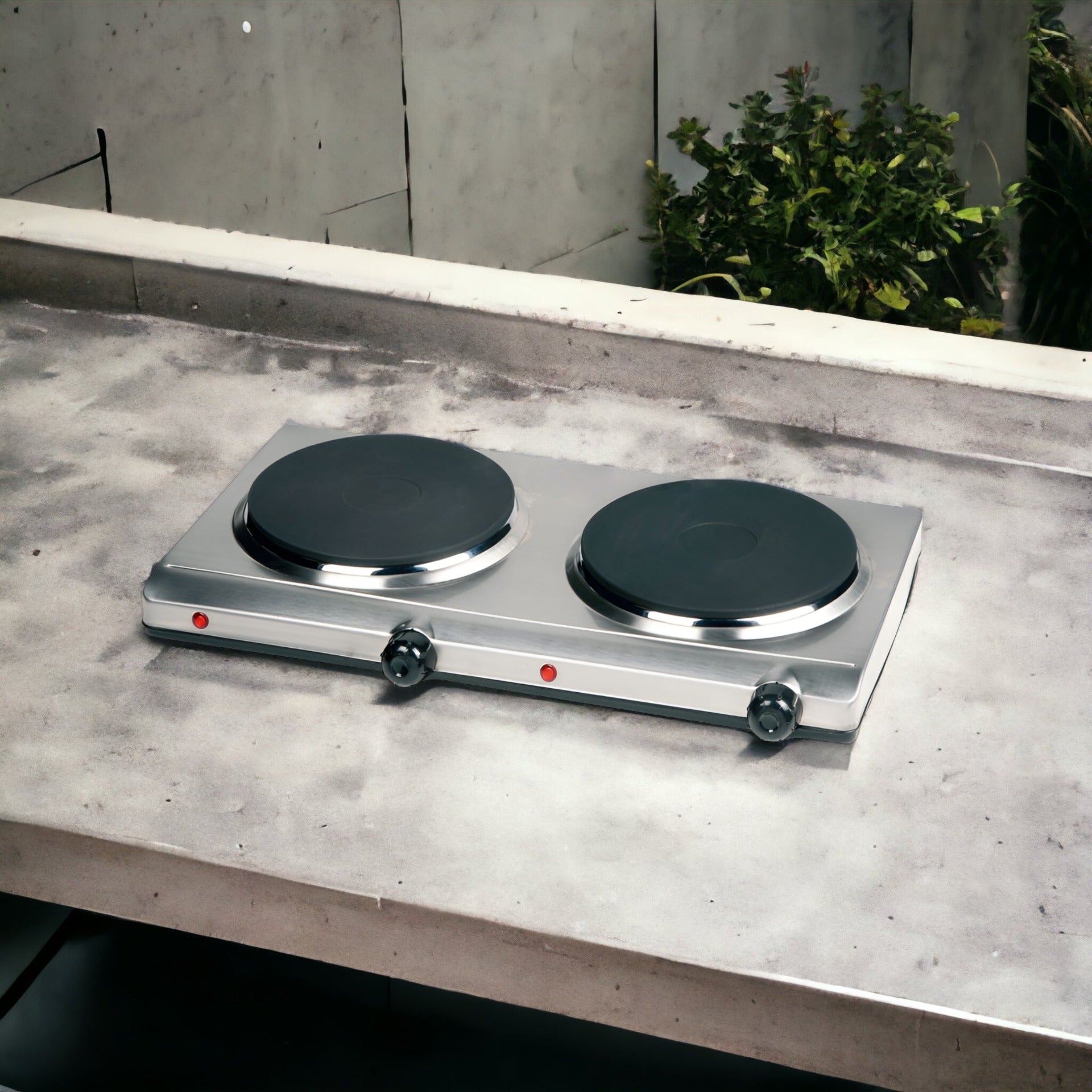 Cocina Encimera Eléctrica Magefesa MGF8022 Dinamic Inox Dual