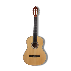 Guitarra Clásica Sevillana 39” Natural con Alma + Funda 8446