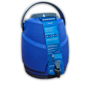 Maxi Termo 12 Litros Soprano Azul para Agua Fria y Caliente