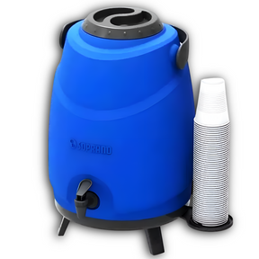 Maxi Termo 12 Litros Soprano Azul para Agua Fria y Caliente