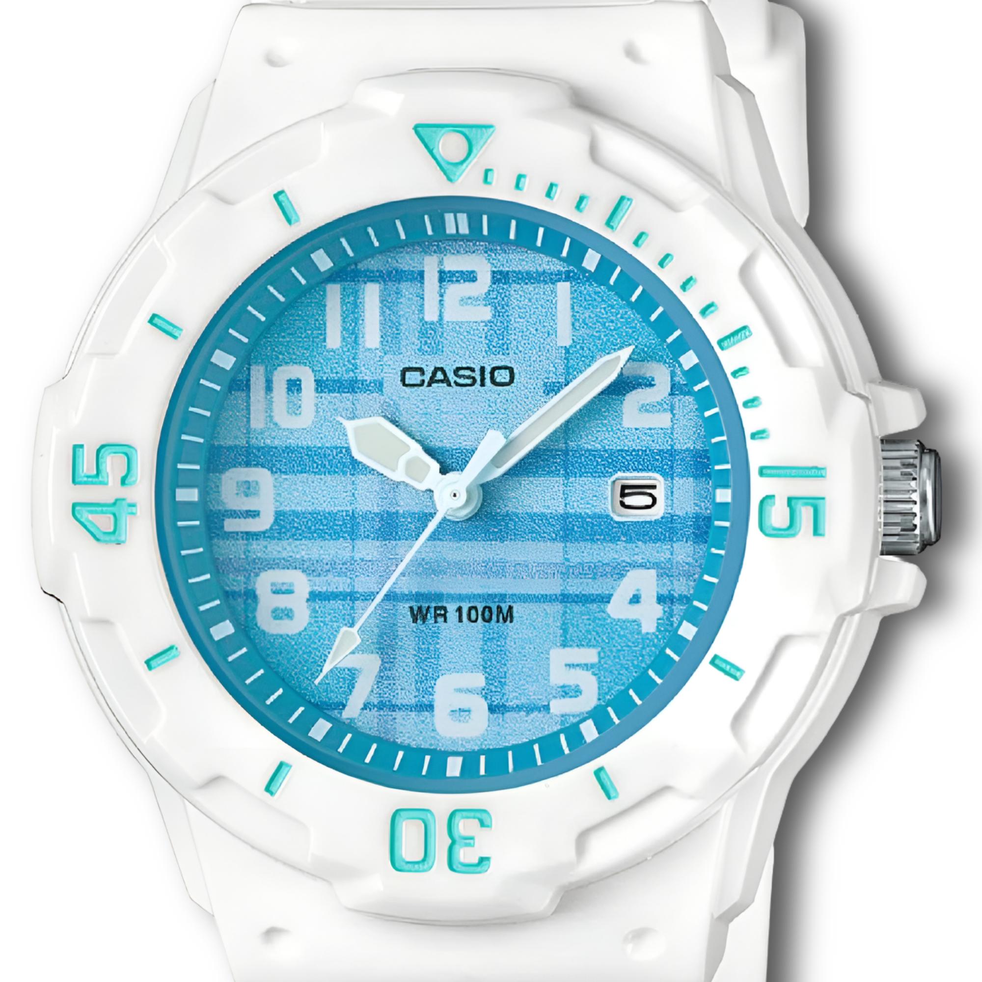 Reloj Casio de Niña / Mujer Lrw-200H-2Cvdf Blanco / Celeste