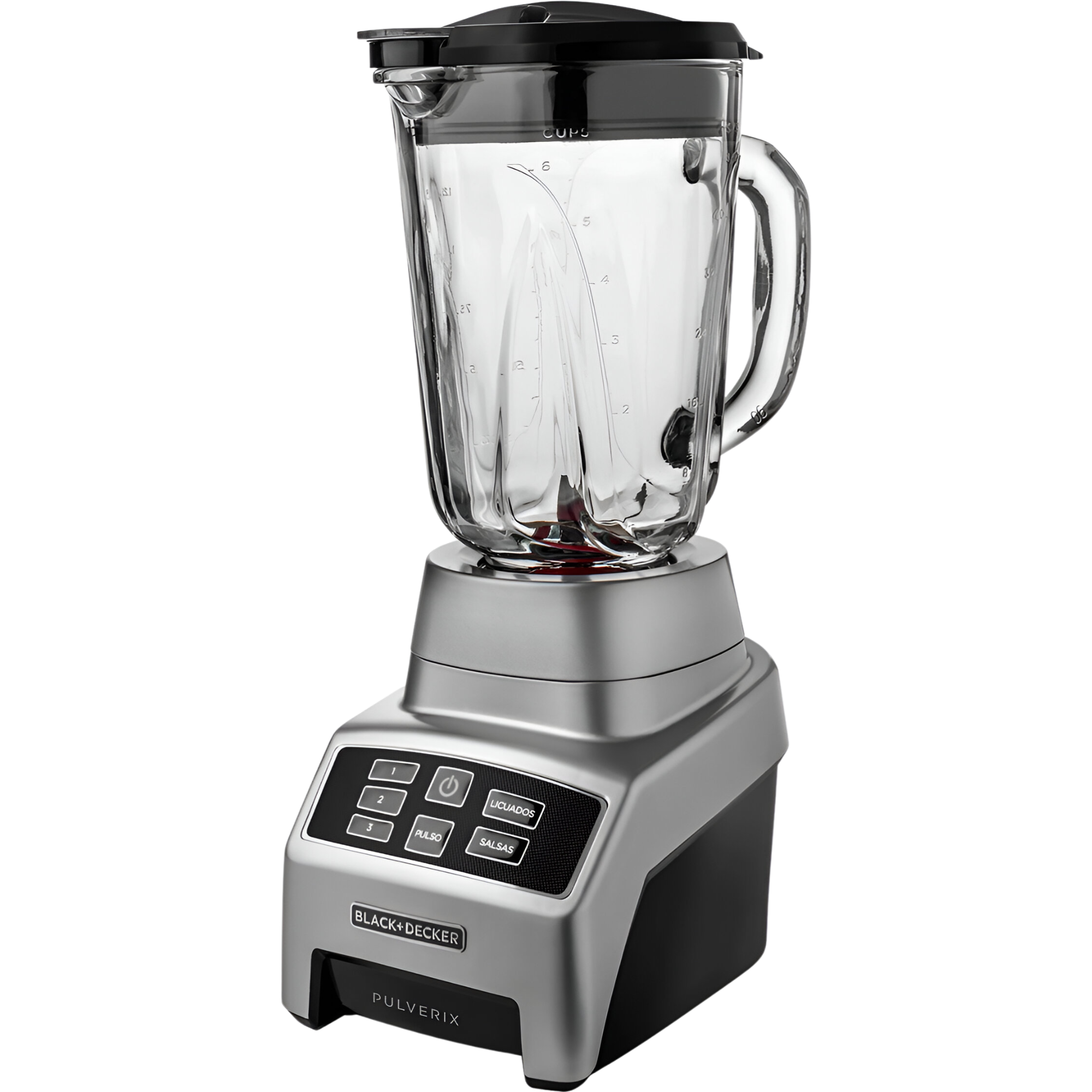 Licuadora Black + Decker Touch 700W Pulverix PRO BL1840MS-CL