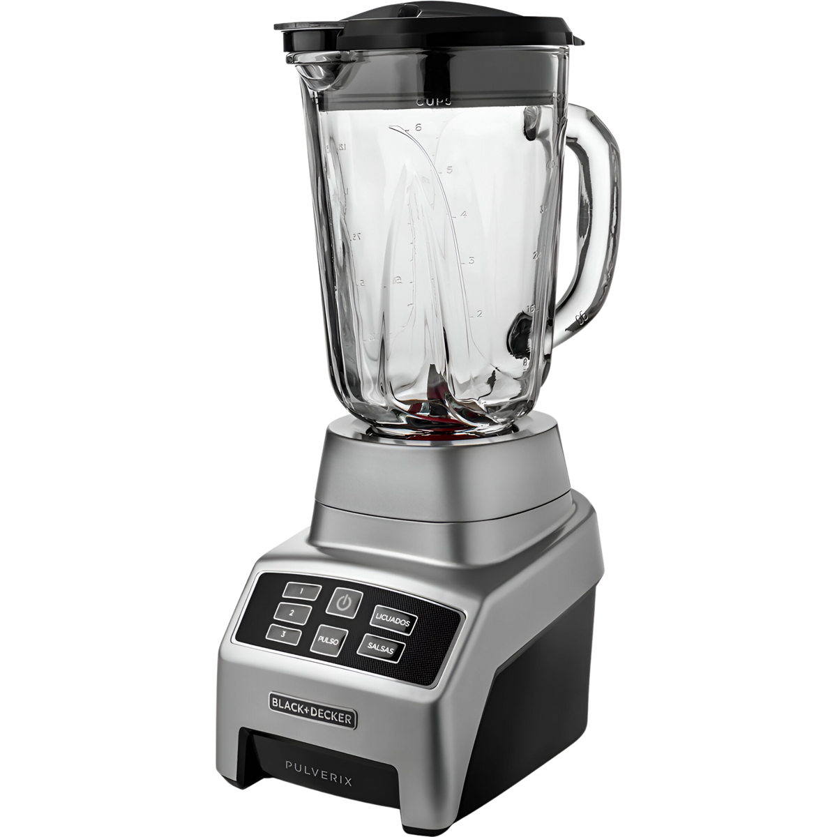 Licuadora Black + Decker Touch 700W Pulverix PRO BL1840MS-CL