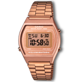 Reloj Casio de Mujer Oro Rosa B640WC-5ADF Classic Edition